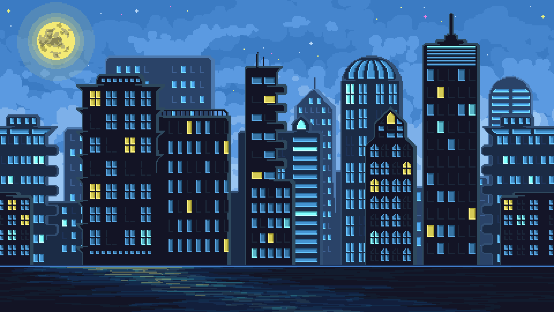 city at night